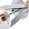 Royalford Croissant Roller Cutter - Stainless Steel Roller - Perfect Shaped Pastry Dough - Rolling Knife, Kitchen Baking Tool