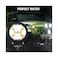 54W Round LED Work Light With Amber DRL Light 5800Lm Flood Spot Combo Beam LED Light Bar, Aluminum Die-Cast Housing Material with Waterproof Resistance
