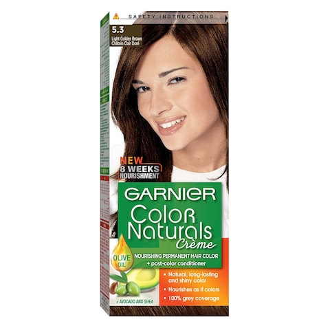 Garnier Color Naturals Hair Color Light Golden Brown 5.3
