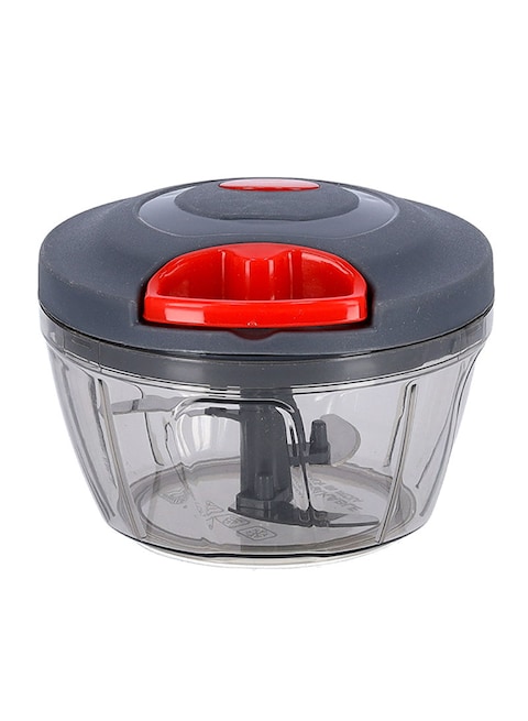 Delcasa Royalford 3-In-1 Quick Chopper And Juicer Grey/Red 12Centimeter