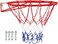 ULTIMAX Wall-mounted Basket Ball Hoop Hanging Basket Ball Net Ring Basketball Rim Goal Wall Mounted Basketball Hoop Indoor Outdoor Hanging Basketball Hoop, 45centimeter