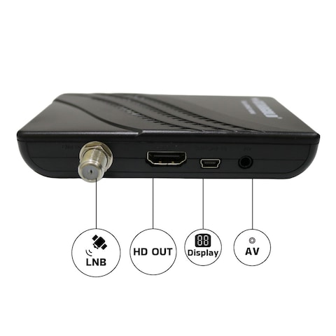 Stargold 4K Ultra HD Audio And Video Satellite Receiver Supports Video Compression Mpeg-2 & Mpeg-1