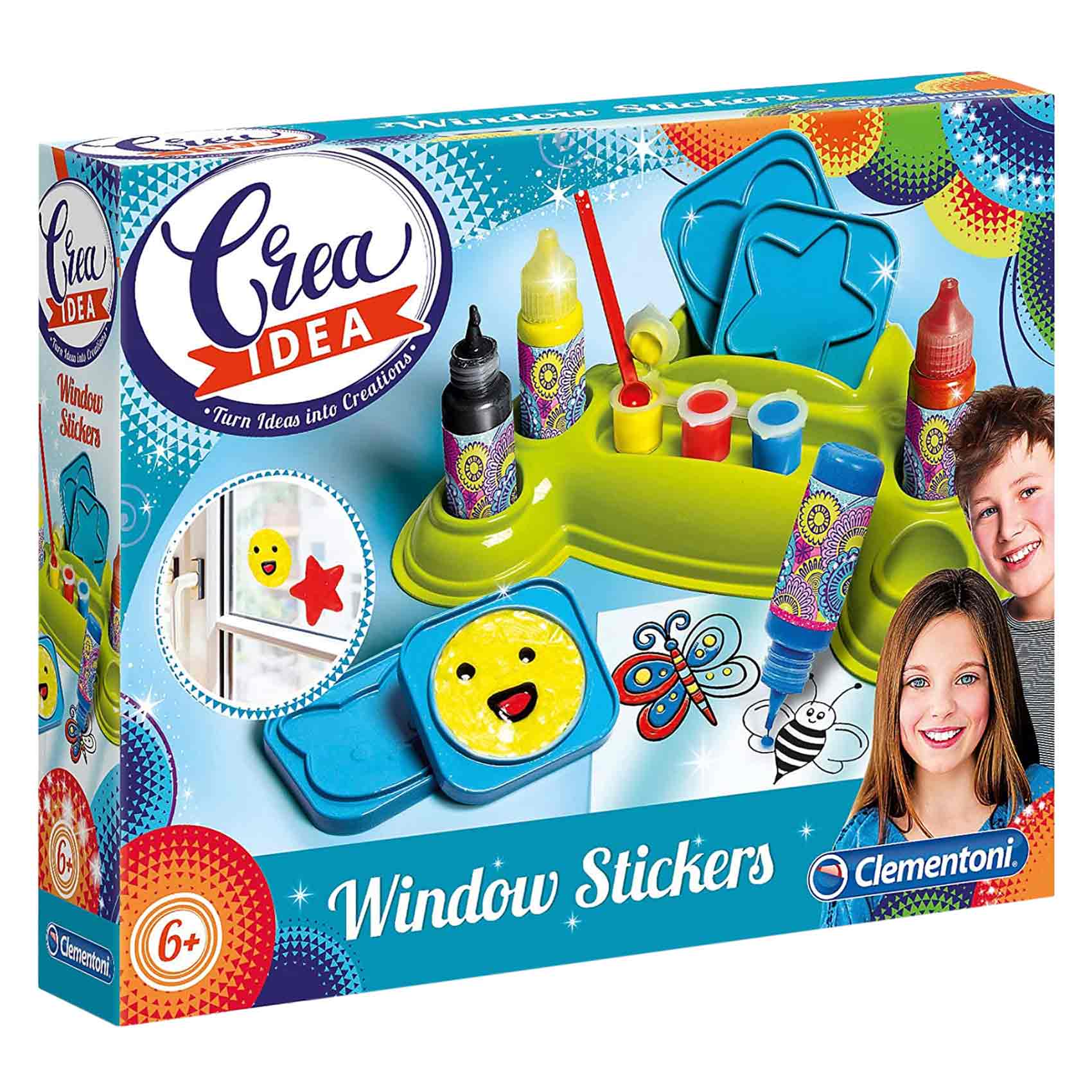 Clementoni Crea Idea 18536 Window Sticker Kit