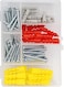 Screw and plug set Wood Works Anchor 82 Pcs Assortment Kit - Fix Stripped Screw Holes