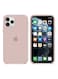 Generic Protective Silicone Case Cover For Apple iPhone 12 Pro Pink Sand