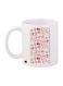 Stuff Printed Mug White/Pink/Beige Standard Size