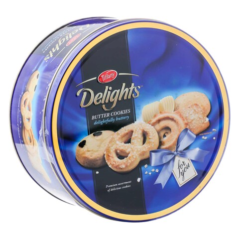 Tiffany, Delights, Butter Cookies Tin, 405g