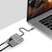 Promate USB-C to VGA and HDMI Adapter, High Definition Aluminium USB-C to VGA HDMI Converter 4K Ultra HD Adapter with 1080 VGA and Dual Screen Display Support for Nintendo Switch, MacBook Pro/Air