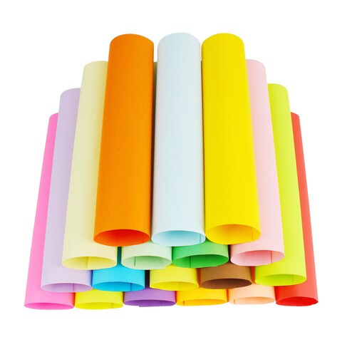 Lavish A4 Double Sided Color Paper Color, 100 Sheets Pack, For Art &amp; Craft, Decoration, Copy Printing Assorted Color