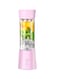 Generic USB Rechargeable Blender And Portable Juicer Cup H7790P Pink/Clear