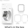 Elago Duo for Apple Watch Series 8/7 (45mm), Series 6/SE/5/4 (44mm) cover case - Clear White