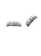 Generic Magnetic False Eyelashes - Black