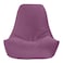 In House Harvey Velvet Bean Bag Chair - Medium - Light Purple