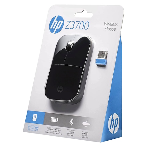 HP Wireless Mouse - Black - Z3700