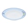 LARAH PLANO BLUE SAPPHIRE OPAL SOUP PLATE, 9SPKOBS, 9" (22.5 CM)