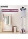 Sonashi Garment Steamer with Traditional Steam Iron Platform, 60 Minutes of Continuous Working - Professional Steamer with Iron Board/Spray Head/Hanger and Holder 1.8 L 2000 W SGS-317N Gey