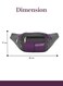 Para John Waist Bag For Men, women with adjustable strap, perfect for travel camping, money belt
