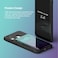 VRS Design Samsung Galaxy A30 Damda Glide Shield Semi Automatic Card Wallet cover/case - Solid Green Purple