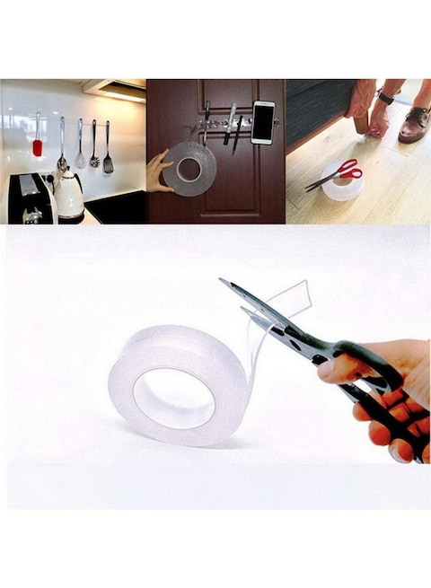 Double Sided Nano Adhesive Tape Clear