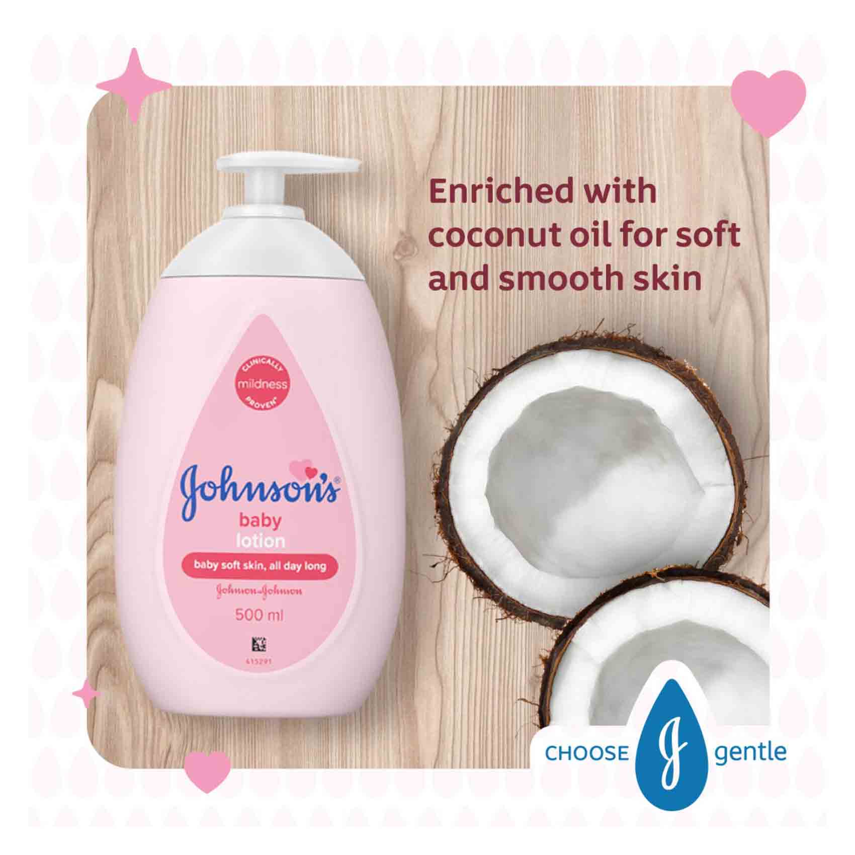 J&amp;J Baby Moisturising Lotion 500Ml