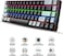 HXSJ 68 Keys Cool Backlight Mechanical Wired Keyboard (V800 Black)