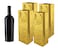 NEW WINE GIFT BAG - 4 Pcs