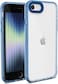 Amazing Thing Titan Pro designed for iPhone SE 3 (2022) case cover - Clear/Blue