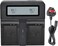 DMK Power DMK-DC03 LP-E10 Fast Dual Digital Battery Charger Compatible with Canon EOS Rebel T3 T5 T6 T7 Kiss X50 Kiss X70 EOS 1100D EOS 1200D EOS 1300D EOS 2000D Digital Cameras