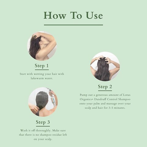 Lotus Organics Ginger Oil Intensive Scalp Care Shampoo Brown 210ml