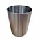 Home Pro Stainless Steel Waste Bin Silver 6L