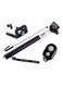 Generic - Selfie Stick With Bluetooth Sutter Remote Black/Silver