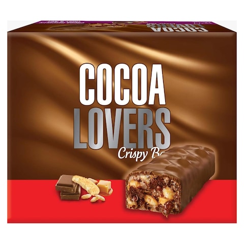 Cocoa Lovers Crispy Bar - 12 Pieces