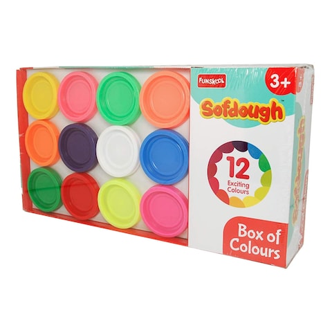 Funskool Sofdough Box Of Colours 60ml