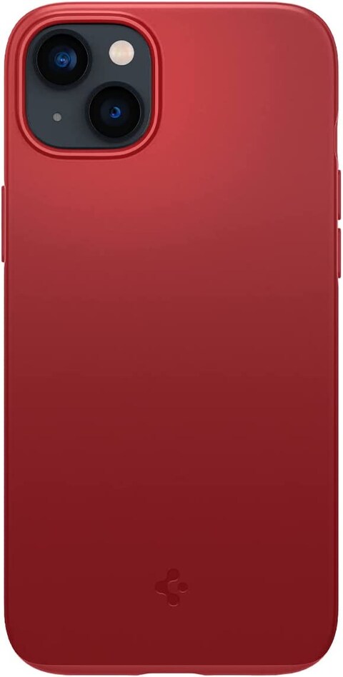 Spigen Thin Fit designed for iPhone 14 case cover - Red