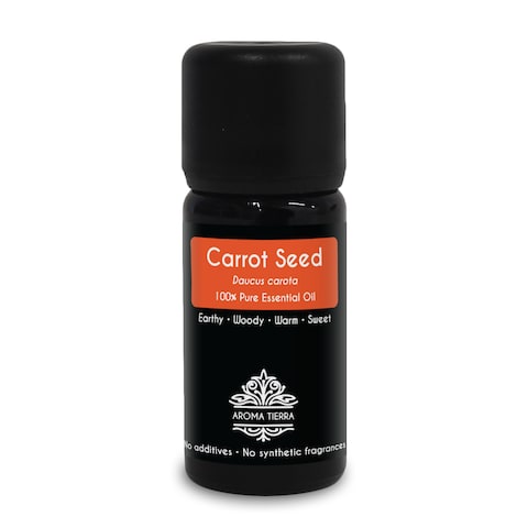 Aroma Tierra - Carrot Seed Essential Oil - Aroma Tierra - 100% Pure &amp; Natural - 10Ml