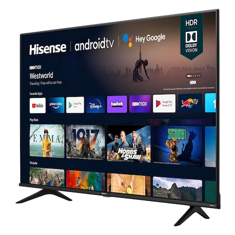 Hisense Led Tv 55 Inch Vidaa Os  Smart 55A6G Black