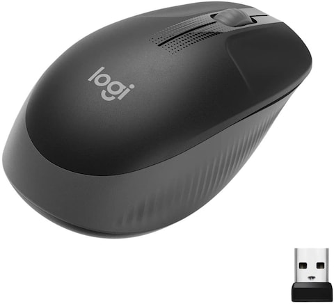 LOGITECH W/L MOUSE M190 CHARCOAL