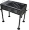 Biki Portable Charcoal Barbecue Grill Height Adjustable &amp; 5Kg Charcoal