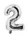 Party Time 2 Number Foil Balloon 16-Inch