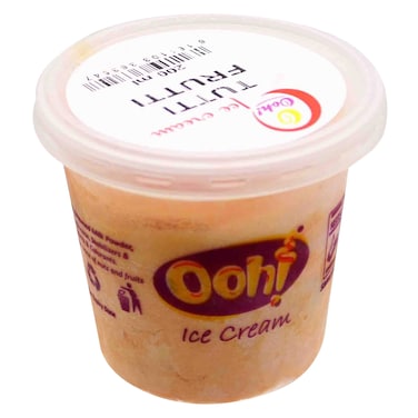 Ooh! Tutti Frutti Ice Cream 200ml