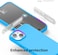 elago Liquid Silicone for iPhone 15 case cover Full Body Protection, Shockproof, Slim, Anti-Scratch Soft Microfiber Lining - Ocean Blue