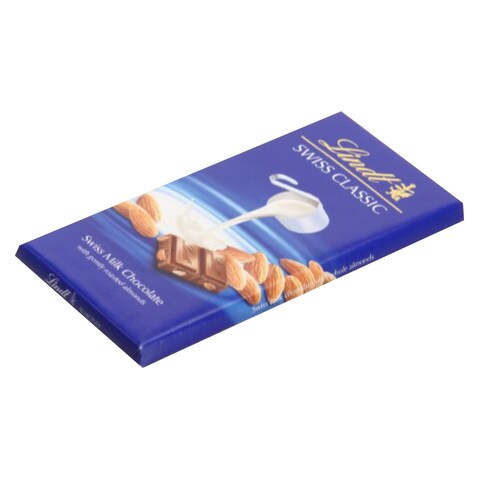 Lindt Milk Almonds Chocolate 100g