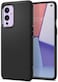 Spigen Liquid Air designed for OnePlus 9 case cover (Only compatible with CHINA and INDIA model. NOT compatible with USA and Europe model) - Matte Black