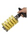Flagship Stainless Steel Pineapple Corer Slicer Silver/Black 4.5X3.4X9.5Inch