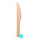 HOTPACK WOODEN DESERT KNIFE 100PCS