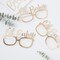 Ginger Ray Oh Baby Fun Glasses 8-Pieces- Gold
