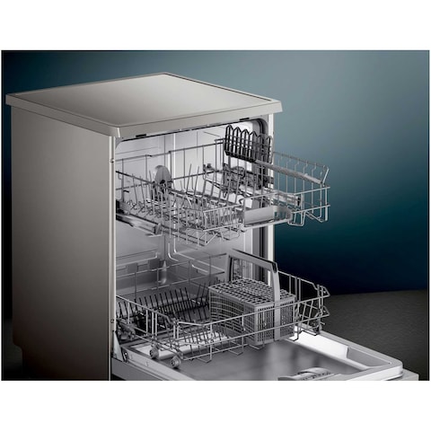 Siemens 5 Programs 12 Place Settings SpeedMatic Stainless Steel Dishwasher SN25D800GC