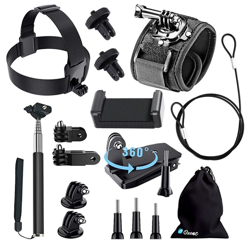 أوزون Ozone Action Camera Accessories Kit