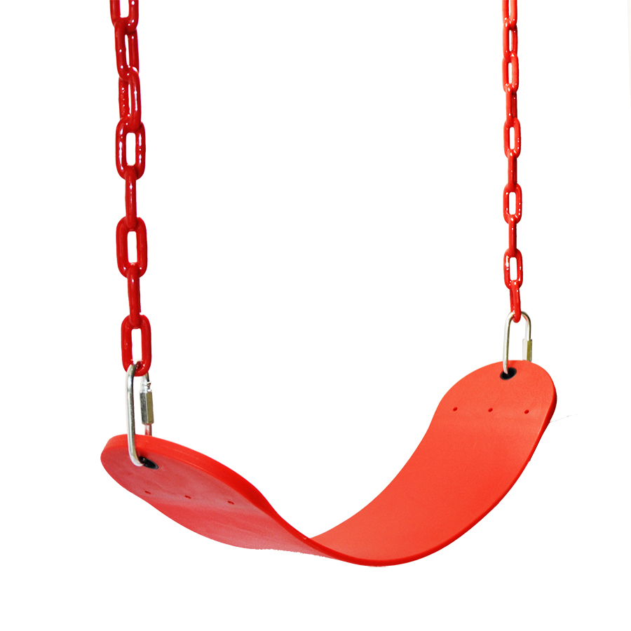 XIANGYU toys swing seat yard swing for kids &amp; adults with metal triangle ring 2 chain and snap hooks