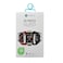 Coteetcl Black Frame Tempered Glass Apple Watch Series 7 45 Mm